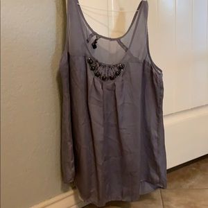 Grey express blouse